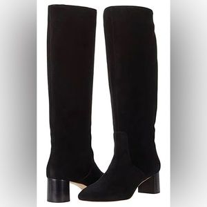 Loeffler Randall Gia Tall Boots - Black Suede